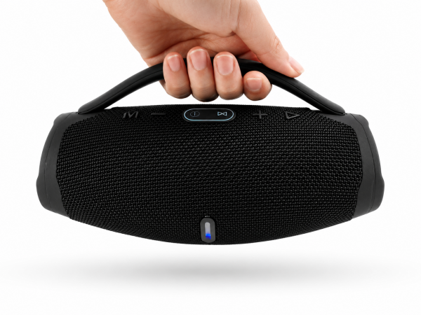 Mini Bluetooth LED BoomBox10, 10W Stereo, USB, AUX, microSD