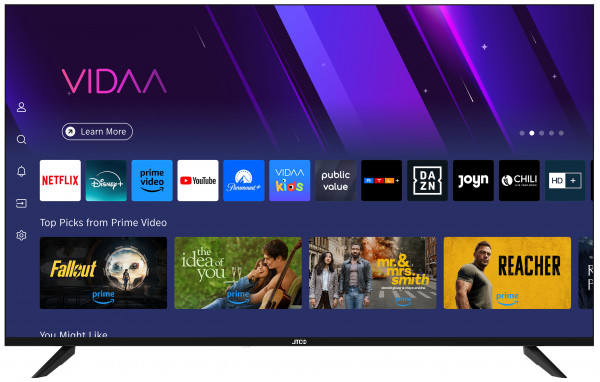 55" UHD Smart TV/Fernseher JTCS55U39551FL, Triple Tuner, VIDAA