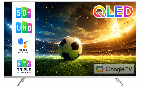 50" / 126 cm QLED UHD Smart TV JTCSQ50U39505G, Android TV, Triple Tuner, Sprachsteuerung